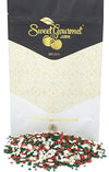 SweetGourmet Noel Mix | Christmas Holiday Sprinkles Bulk | 13oz Bag
