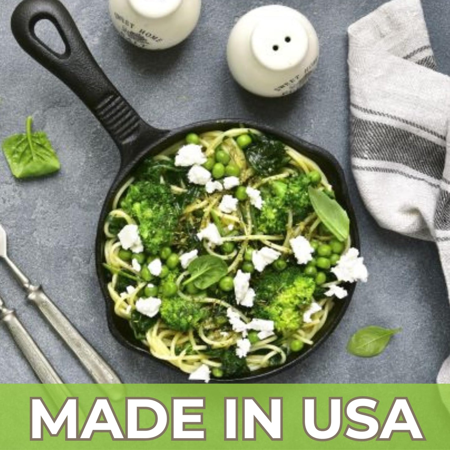 Nutristore Freeze Dried Broccoli | Survival Emergency Veggie Supply, Healthy Meals, Camping | Made In Usa | 25 Year Shelf Life |