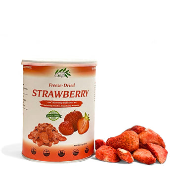 Chavi Freeze-Dried Strawberry | Healthy 1 Ingredient Superfood - No Added Sugars Or Preservatives - Non-Gmo, Vegan, Gluten-Free