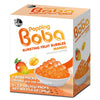 J WAY Bursting Popping Mango Boba Pearls, Mango Syrup, Non-Dairy, Fat-Free Popping Tapioca Boba for Beverages, Sweets, Ice Cream