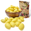 NY Spice Shop Lemon Creme Chocolate Covered Almonds - 1 Pound Candied Creamy Crunchy Flavored Almonds Bulk For Birthday Parties,