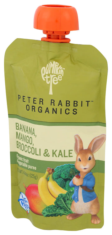 Peter Rabbit Organics Baby Kale Broccoli Mango, 4.40 Oz