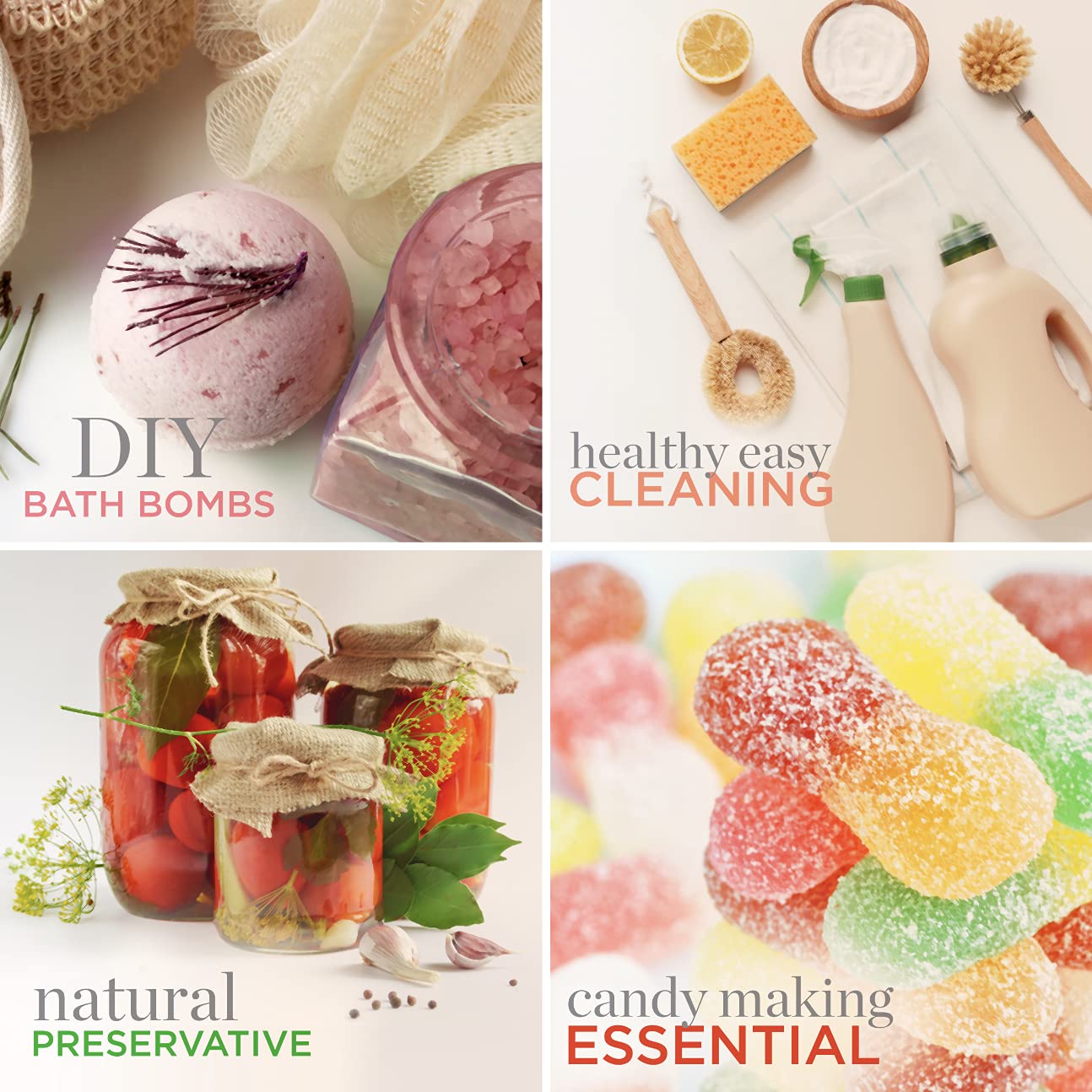 Milliard Citric Acid 2 Pound - 100% Pure Food Grade NON-GMO Project VERIFIED (2 Pound)