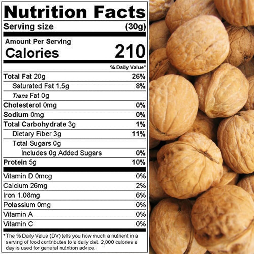 Presto Sales Walnuts In Shell, Healthy Snack, 10 lbs, Grown in California