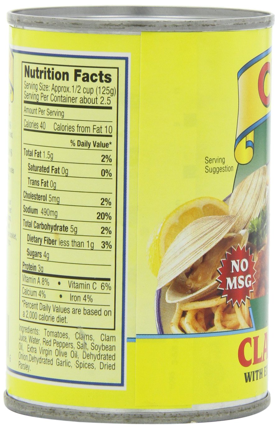 Cento Red Clam Sauce, 10.5 Ounce Cans (Pack Of 12)