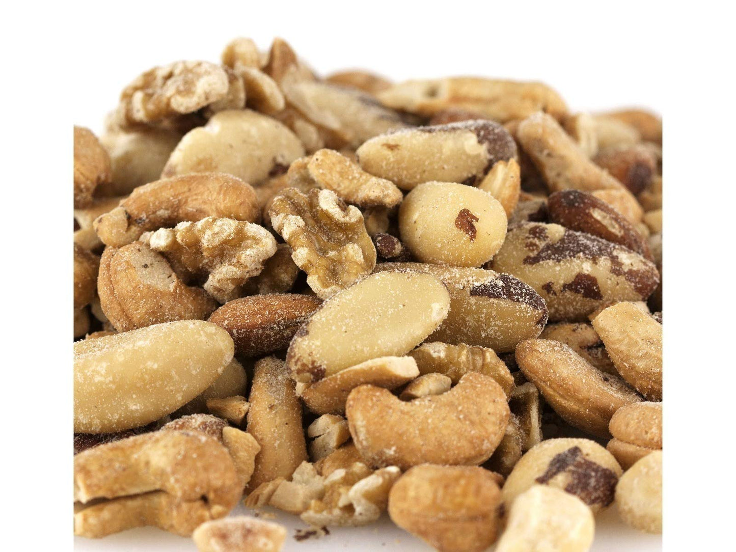Freshly Roasted Mixed Nuts with Sea Salt (2 Lbs.) - A Delicious Sea Salted Mix of Macadamia Nuts, Cashews, Brazil Nuts, Almonds,