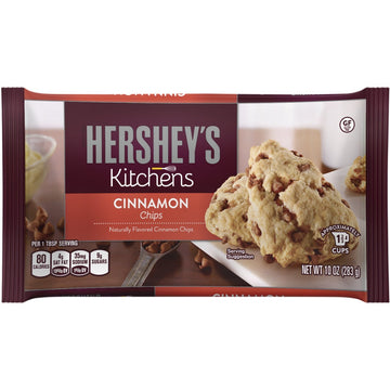 Hersheys, Cinnamon Baking Chips, 10oz Bag (Pack of 3)
