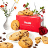 Davids Cookies Freshly Baked Cookies Assortment - Delicious Handmade Soft Variety - Exquisite Gourmet Gift for Friends & Family on Special Occasions - Chocolate Chunk Cookies in Sweet Sampler Tin