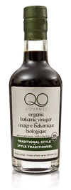 Qo Organic Thick Aged Balsamic Vinegar Of Modena | 4% Acidity | Gourmet Traditional Style | Dense Premium Italian Vinegar | Aceto Balsamico Di Modena | Crafted And Bottled In Modena, Italy | 8.5 Fl.Oz