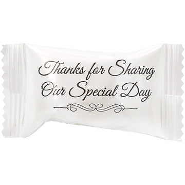 Wedding Buttermints, Mint Candies, After Dinner Mints, Butter Mint Candy, Fat-Free, Individually Wrapped (55 Pieces)