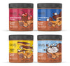 BNutty Chocolate Dream Peanut Butter - Assorted Flavors - Gluten Free - Natural Peanut Butter - Made in USA - 9oz Jars - 4 Pack