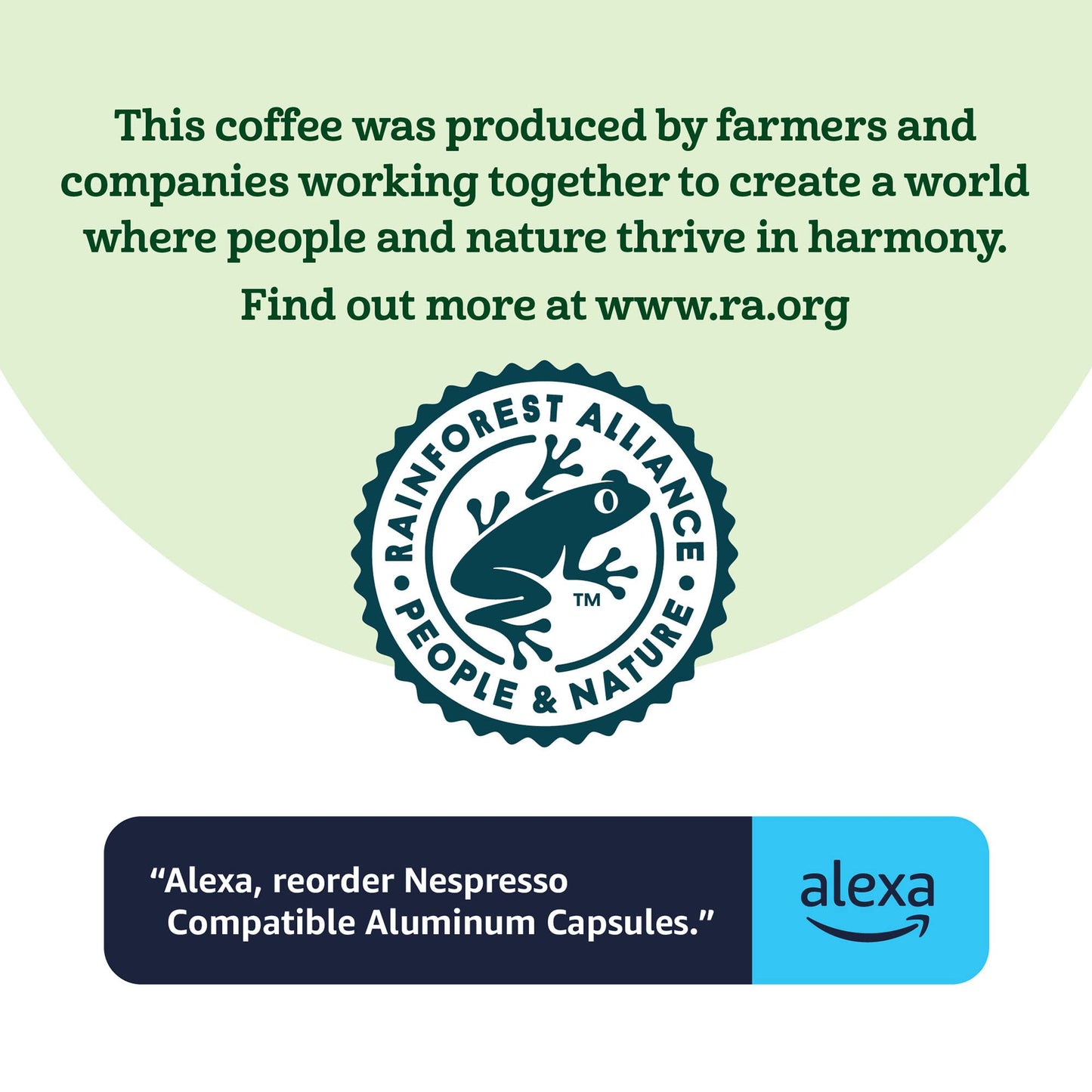 large online retailer Fresh Espresso Variety Pack, Compatible with Nespresso Original, 50 Aluminum compact pieces, Dark, Medium & Light Roast, 10 Count (Pack of 5)