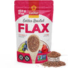 CanMar Golden Roasted Whole Flax Seeds 16 oz (1 lb), Non-GMO, Gluten Free & Vegan, Flaxseed with Omega-3, Fiber, Rich in ALA Fat