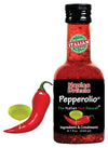 Naples Drizzle Pepperolio Italian Hot Sauce - Extra Virgin Olive Oil Red Pepper Drizzle, 8.1 Fl Oz, Model RPEP240