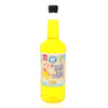 Hypothermias Hawaiian Snow Cone Syrup, Shaved Ice Flavor - Quart (32 Fl. Oz) - Lemon - Non-GMO 100% Pure Cane Sugar, BPA-Free Pl