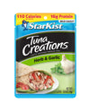 Starkist Tuna Creations, Herb & Garlic Tuna, Single Serve Pouch, 2.6 Oz