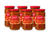 Mezzetta Bell Pepper Zesty Relish | Medium Heat | 12 Fluid Ounce Jar (Pack of 6)