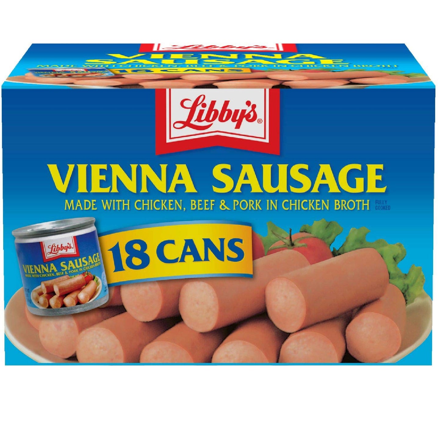 Libby's Vienna Sausage, 4.6 Ounce (Pack of 18)