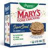 Marys Gone Crackers Super Seed Crackers, Classic, 4 Ounce (Pack of 1), Organic Plant Based Protein, Gluten Free