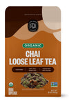FGO Organic Chai Tea, 16 Ounce Loose Leaf Bulk Resealable Bag, Packaging May Vary (Pack of 1)
