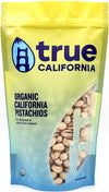 True California Organic Dry Roasted Pistachios, Lightly Salted, 1 lb, Vegan, Gluten Free, In-Shell