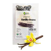 True Organic Vanilla Beans Whole, 10 Count, Premium Quality Extract Exclusive, Gluten Free, Usda & Kosher Certified, Non-Gmo Who