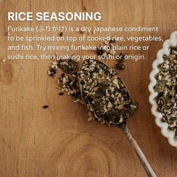 Generic Japanese Furikake Seasoning - Nori Komi, Seto Fumi, Ajinori - 1.9oz Pack of 3