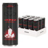 PEScience VERSA Energy Drink, Sugar Free, 125mg Caffeine, White Cherry Slushie, Case of 12