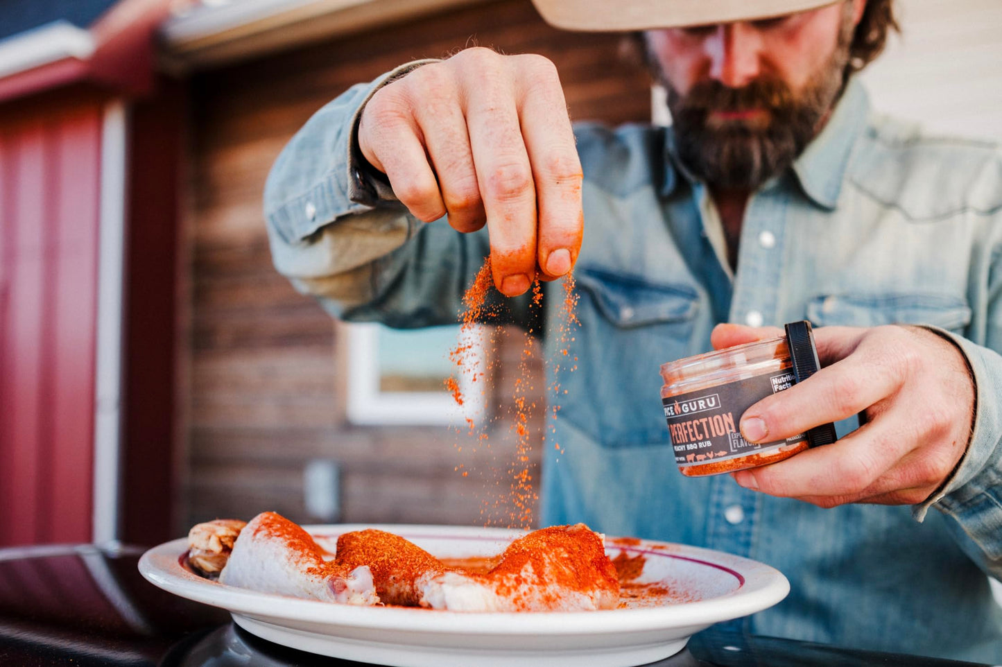 Spice Guru BBQ Rub Set - 5 Pack, 0.8 Ounce Each - Perfect Gifts for Men Who Cook and Dads - Seasoning for Grilling and Cooking