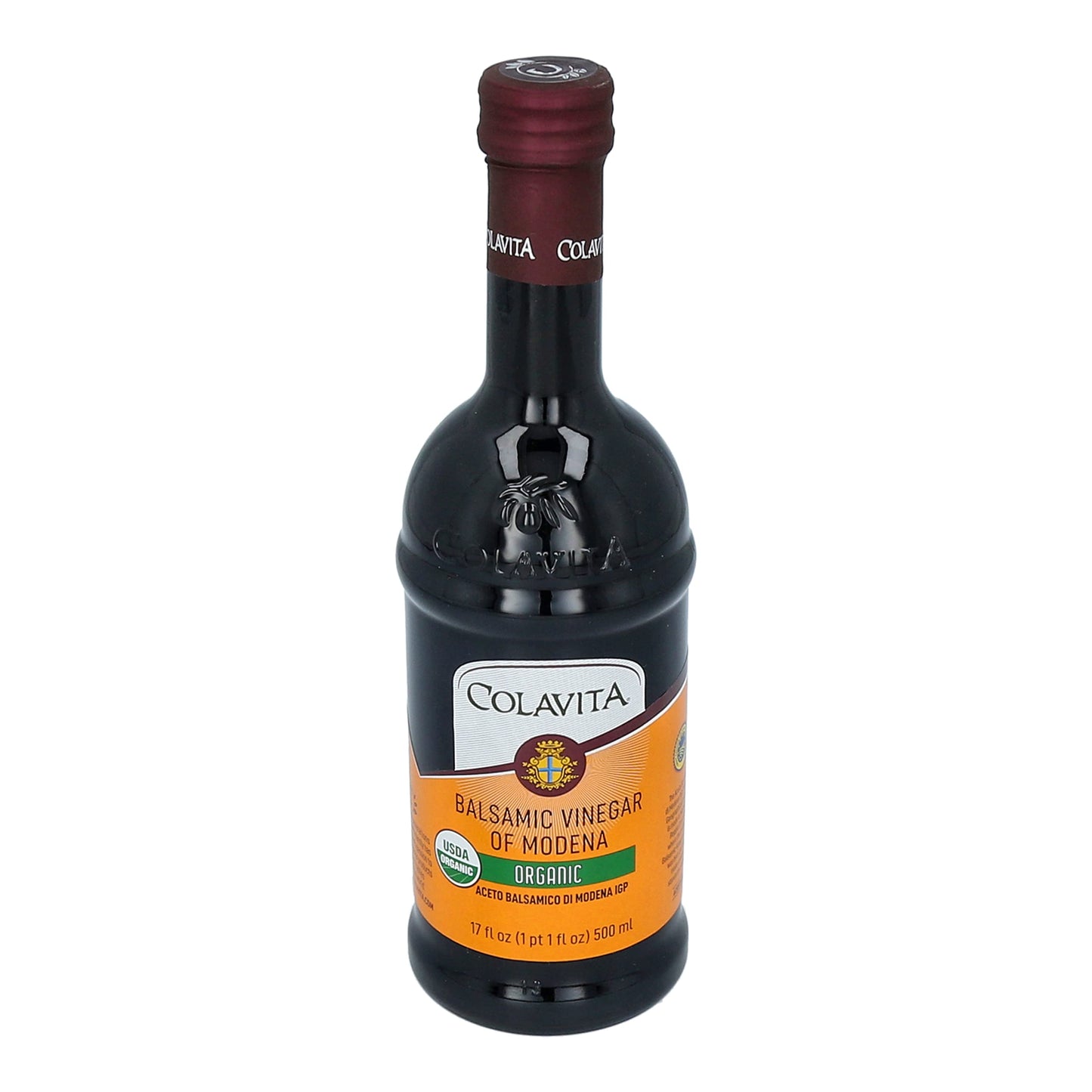 Colavita Organic Balsamic Vinegar Of Modena, 17 Fl.Oz (Pack Of 6)