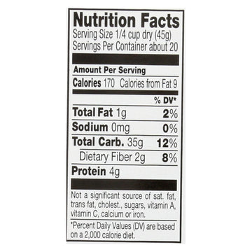 Rice Select Organic Texmati Brown Rice ( 4X36 Oz)