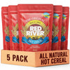 Red River Cereal - Cracked Wheat Hot Cereal (908g /5-Pack) Made in Canada at Arva Flour Mills - All Natural, No-Additives