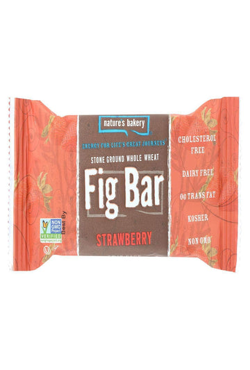 Natures Bakery Bar Fig Wow Strawberry, 2 Oz