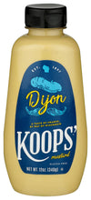 Koops Dijon Mustard - French Mustard, Gluten-Free, Kosher, Non-GMO, Made in the USA, From Quality Mustard Seeds, Rich and Deli