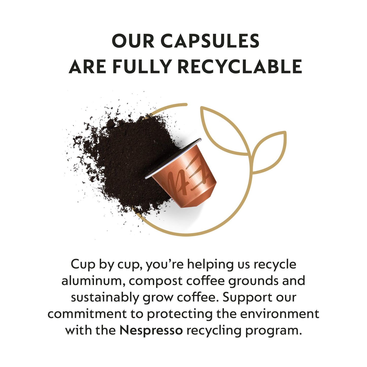 Nespresso Original Line Ethiopia Master Origin Mild Roast Coffee Pods, 50 Count