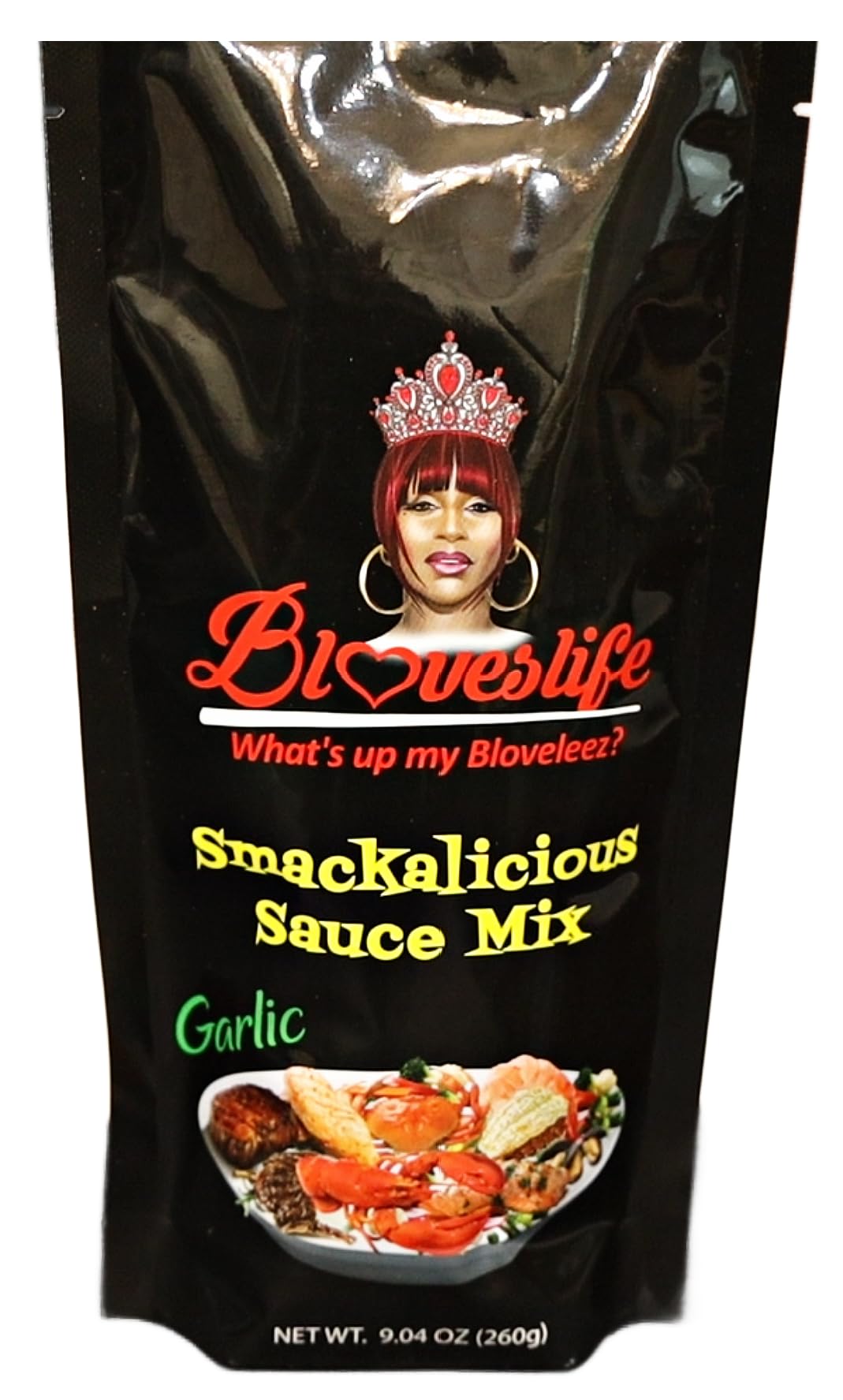 Blove's Smackalicious Sauce Seasoning Mix (Garlic) Seasoning mix for making Smackalicious Sauce by Bloveslife. Great on fish, cr