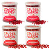 Supergarden Freeze Dried Berries 4 Pack - Raspberries & Strawberries, Perfect for Snacking, 3.8oz