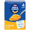 Kraft Mac & Cheese Original Dinner, 4 Pack, 7.25 oz Boxes, Easy to Prepare, Classic Comfort Food