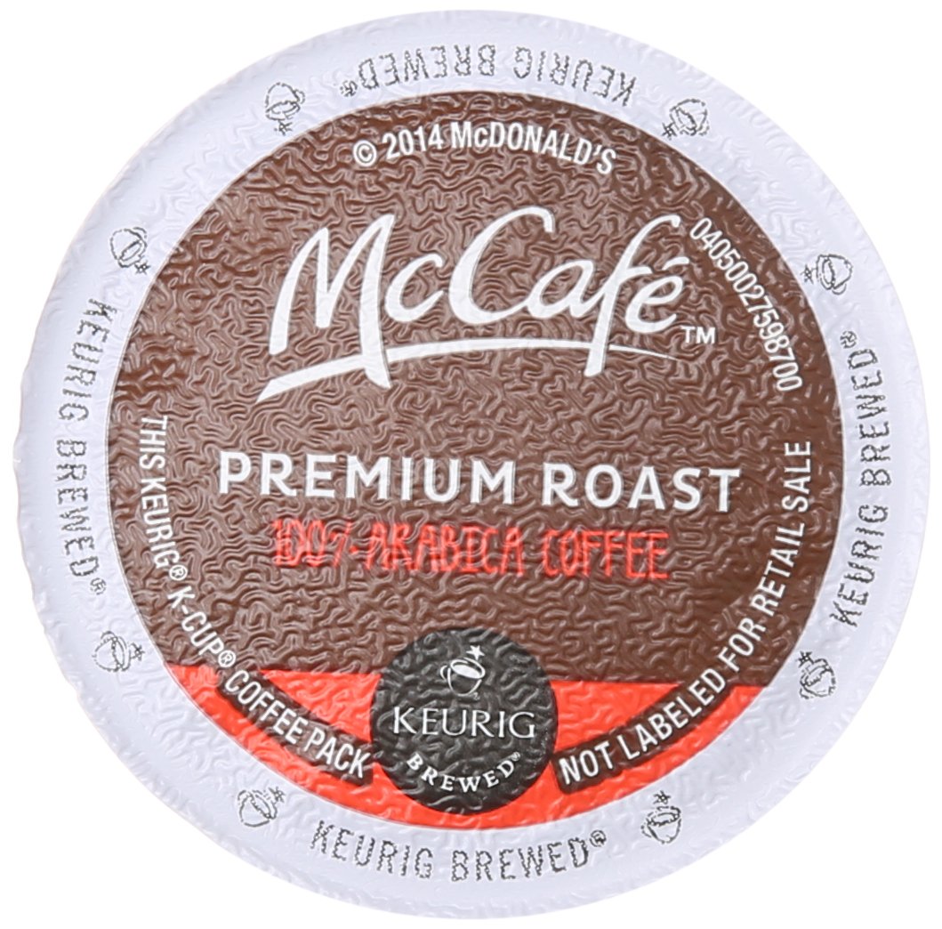 Mccaf Premium Medium Roast K-Cup Coffee Pods (18 Pods)