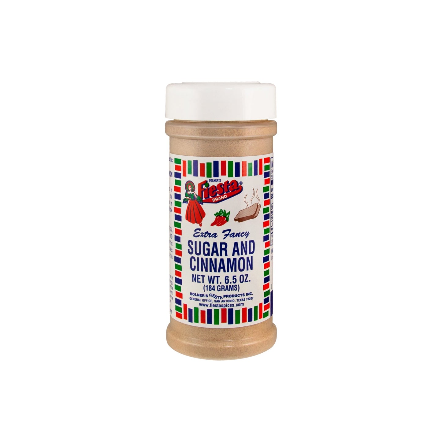 Bolners Fiesta Extra Fancy Sugar and Cinnamon 6.5oz