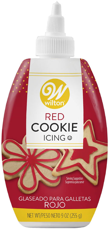 Wilton Red Cookie Icing, 9 Oz.