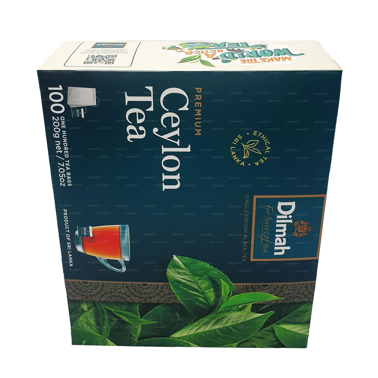 Dilmah Premium Ceylon Tea (200G) 100 Tea Bags
