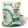 Eat Regal Thai Jasmine Rice - Microwavable, 100% Authentic Thai Rice | 85 Seconds | No Preservatives, BPA-Free | Delicious, Non-