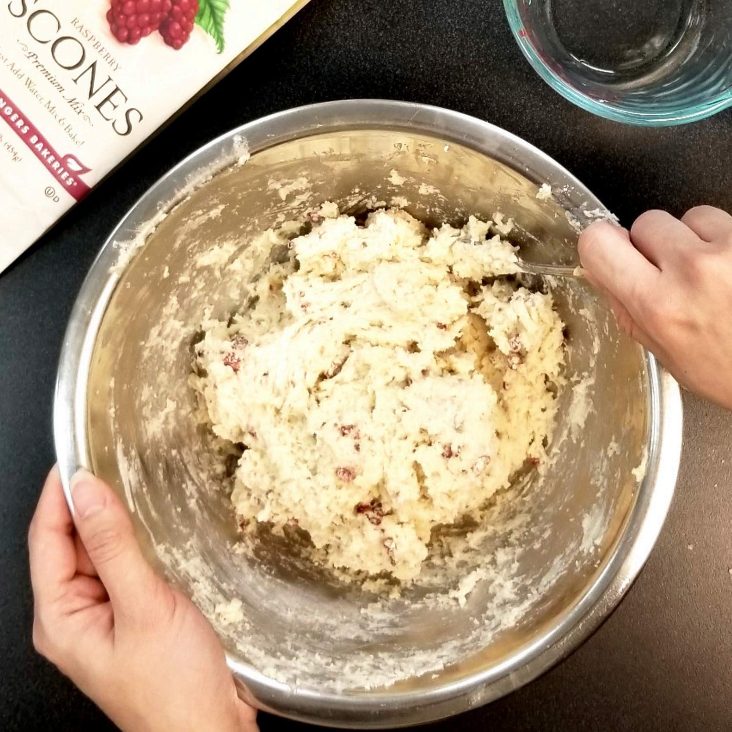 English Scone Mix, Tart Cherries By Sticky Fingers Bakeries – Easy To Make English Scones Fresh Baked, Makes 12 Scones (2Pk)