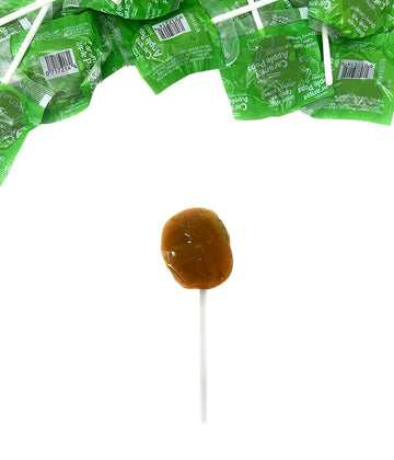 Assortit Caramel Apple Tootsie Pops Bulk Lollipops 4 lbs (64 Oz) Resealable Bag Brown 100+ Pieces