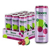 Bloom Nutrition Sparkling Energy Drink - Cherry Lime - 180mg Caffeine - 12 Fl Oz (Pack of 12) - Zero Sugar, Antioxidant-Rich