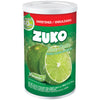 ZUKO Lime Instant Powder Drink, Canister, No Sugar Needed, 33.4 Oz (Pack of 6)