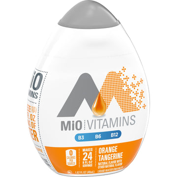 Mio Vitamins Liquid Water Enhancer, Orange Tangerine, 1.62 OZ, 8-Pack