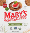Mary'S Gone Crackers Herb Crackers, Organic Brown Rice, Flax & Sesame Seeds, Gluten Free, 6.5 Ounce