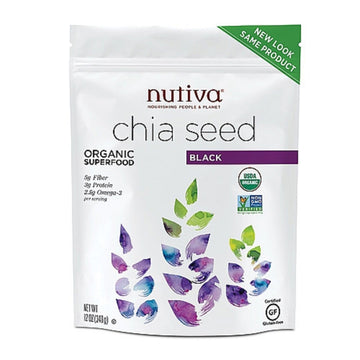 Nutiva, Chia Seed Organic, 12 Ounce